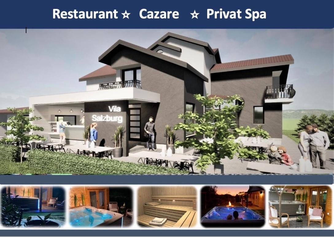 Vila Salzburg Hotell Ocna Sibiului Exteriör bild